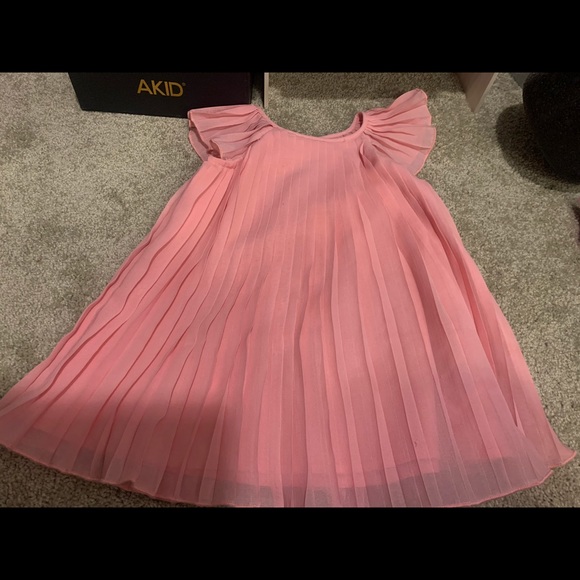 Baby Gap Pink Pleated Dress - Picture 4 of 5